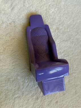 Barbie Mattel Purple Reclining chair Barbie Glam Jet Playset replacement part